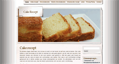 Desktop Screenshot of cakerecept.org